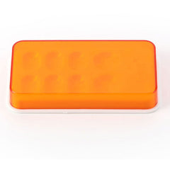 Dental Veneer Storage Box Teeth Patch Shading Light Storage Case Denture Retainer Molar Boxes 8 Holes