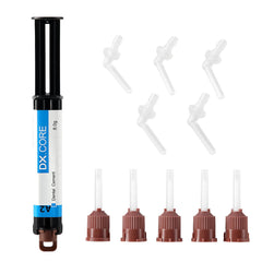 Dental Dual Cure Flowable Composite Resin Core Build Up A2/A3 8g/Syringe