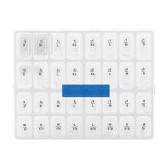 Dental Anterior Transparent Crowns for Aldult № 1.910 64Pcs/Box