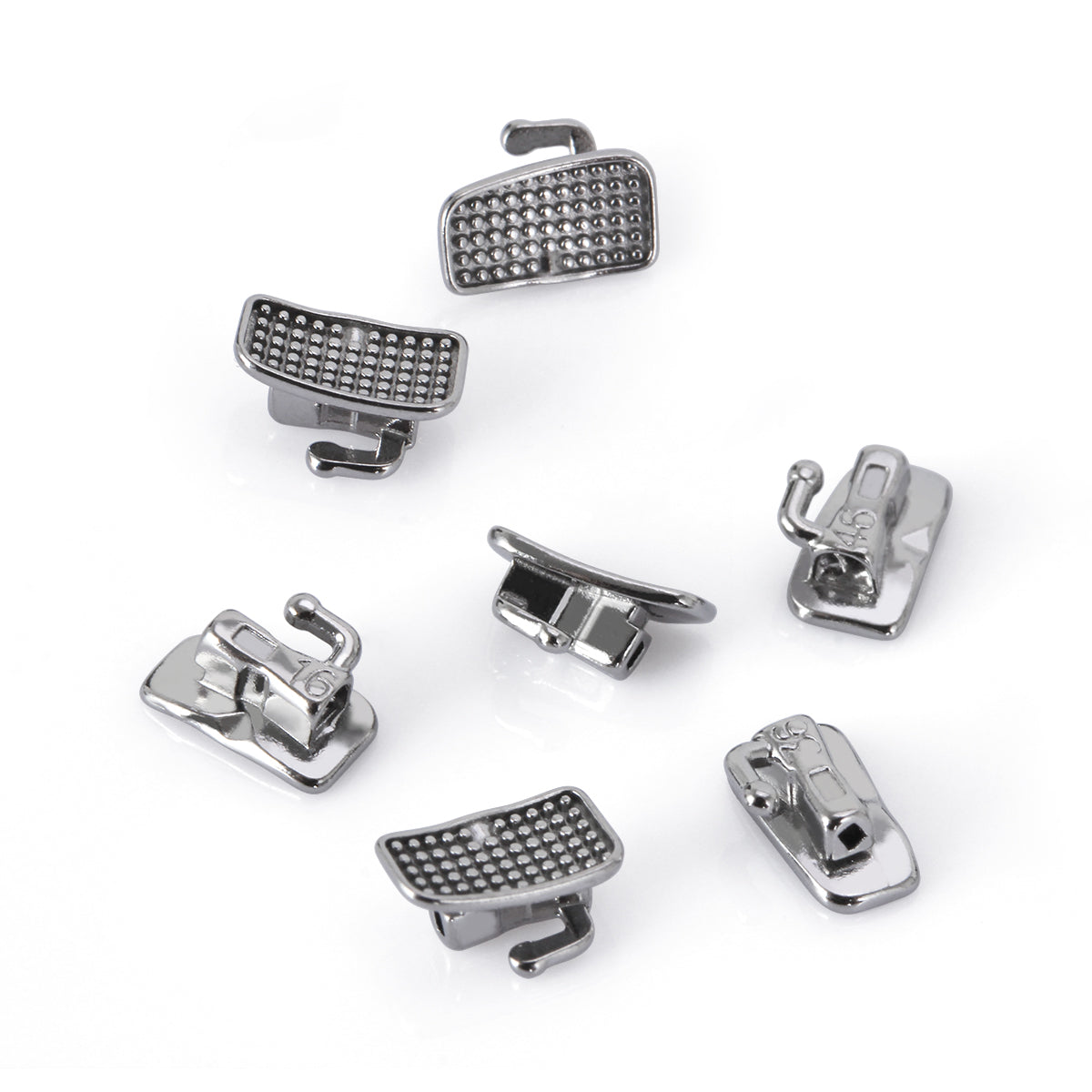 Tubo bucal AZDENT para primer molar, monobloque no convertible MBT 0.018, 50 juegos/caja