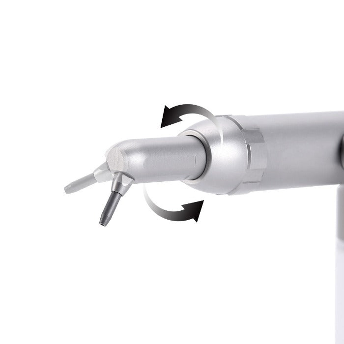 AZDENT Dental Alumina Air Abrasion Polisher Sandblasting Sandblaster Prophy Gun 2/4Hole