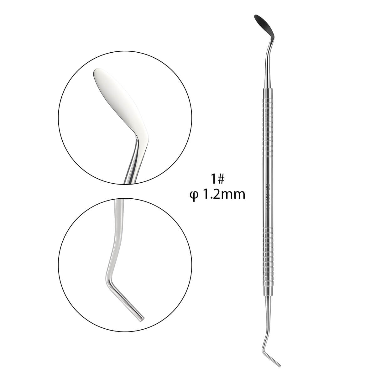 Dental Stainless Steel Cement Filling Plugger Instrument Double Ended