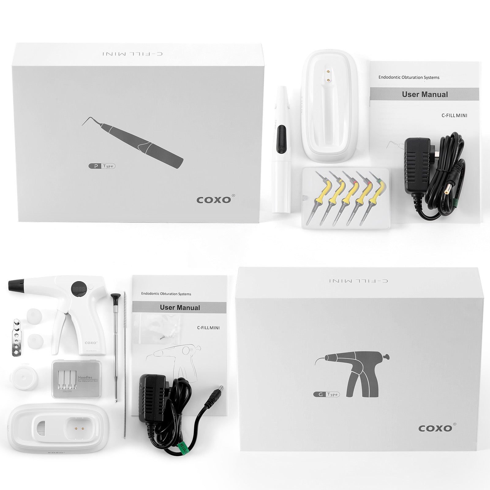 COXO Endo Gutta Percha Obturation System C-FILL MINI Backfill Gun & Downpack Pen