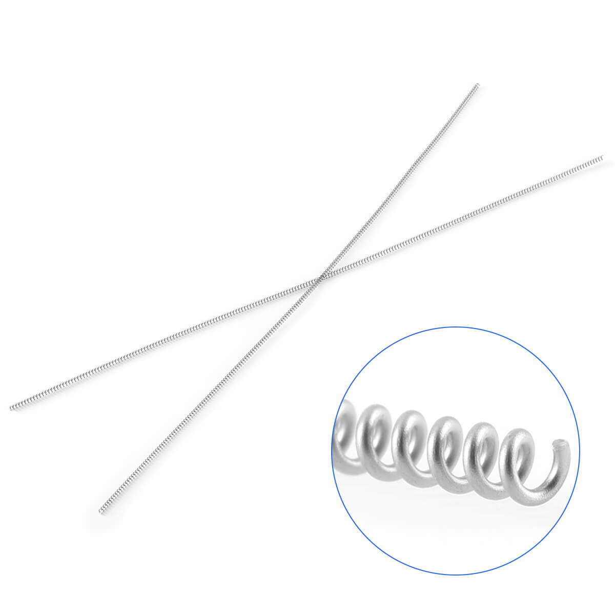 AZDENT Dental Open Coil Spring NITI Alloy 0.014*180mm 2pcs/Pk