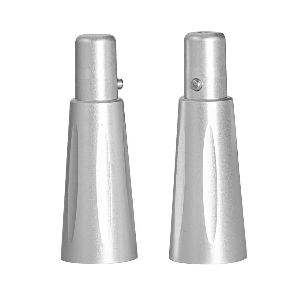 Premium Plus Dental Prophy Angle Hygiene Air Motor Handpiece 4 Holes with 3 Nose Cones 4:1 Reduction 360° Swivel