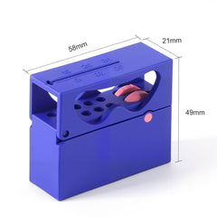 Dental 10 Holes Endo Files Disinfection Box With Memory Holder & Measuring Counter