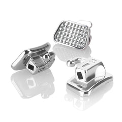AZDENT Buccal Tube 2nd Molar Bondable Monoblock Non-Convertible Roth 0.022 Laser Mark 50Sets/Bx