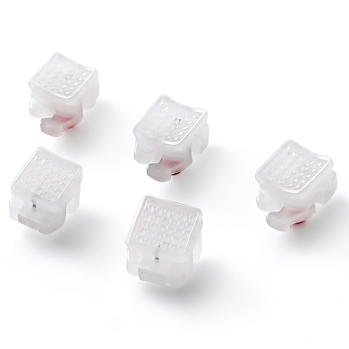 Самолигирующиеся керамические брекеты AZDENT Dental Roth/MBT 0.022 с крючком 3,4,5