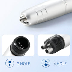 Dental Air Scaler Handpiece with 3 Tips 2/4 Holes