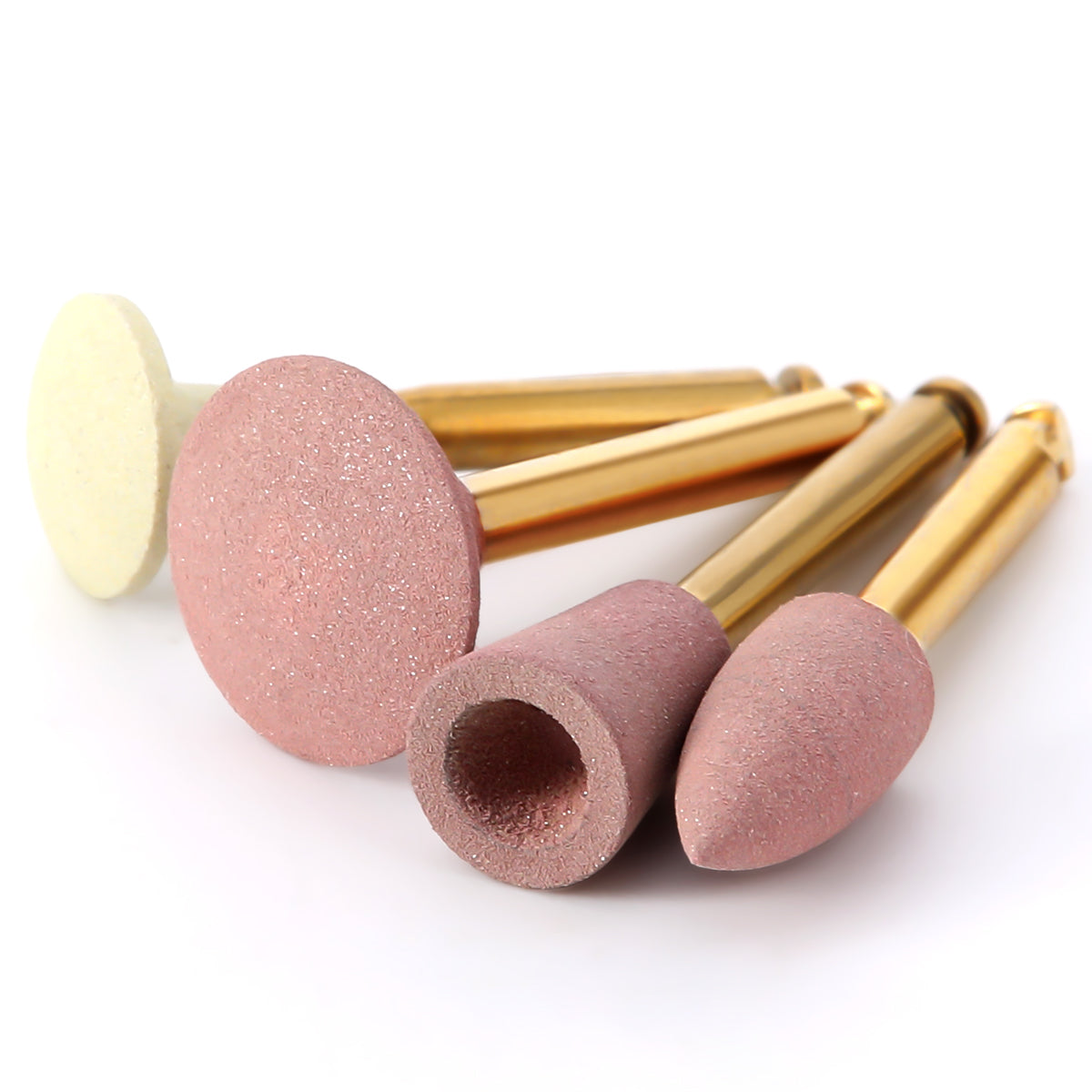 Dental Zirconia Grinding and Polishing Kit Ceramic/ Rubber Diamond Polishers for Contra Angle Handpiece RA2.35mm 8pcs/Box