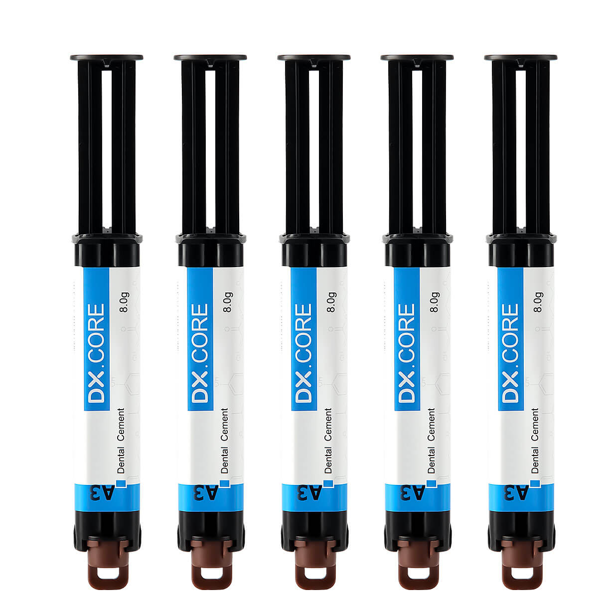Dental Dual Cure Flowable Composite Resin Core Build Up A2/A3 8g/Syringe