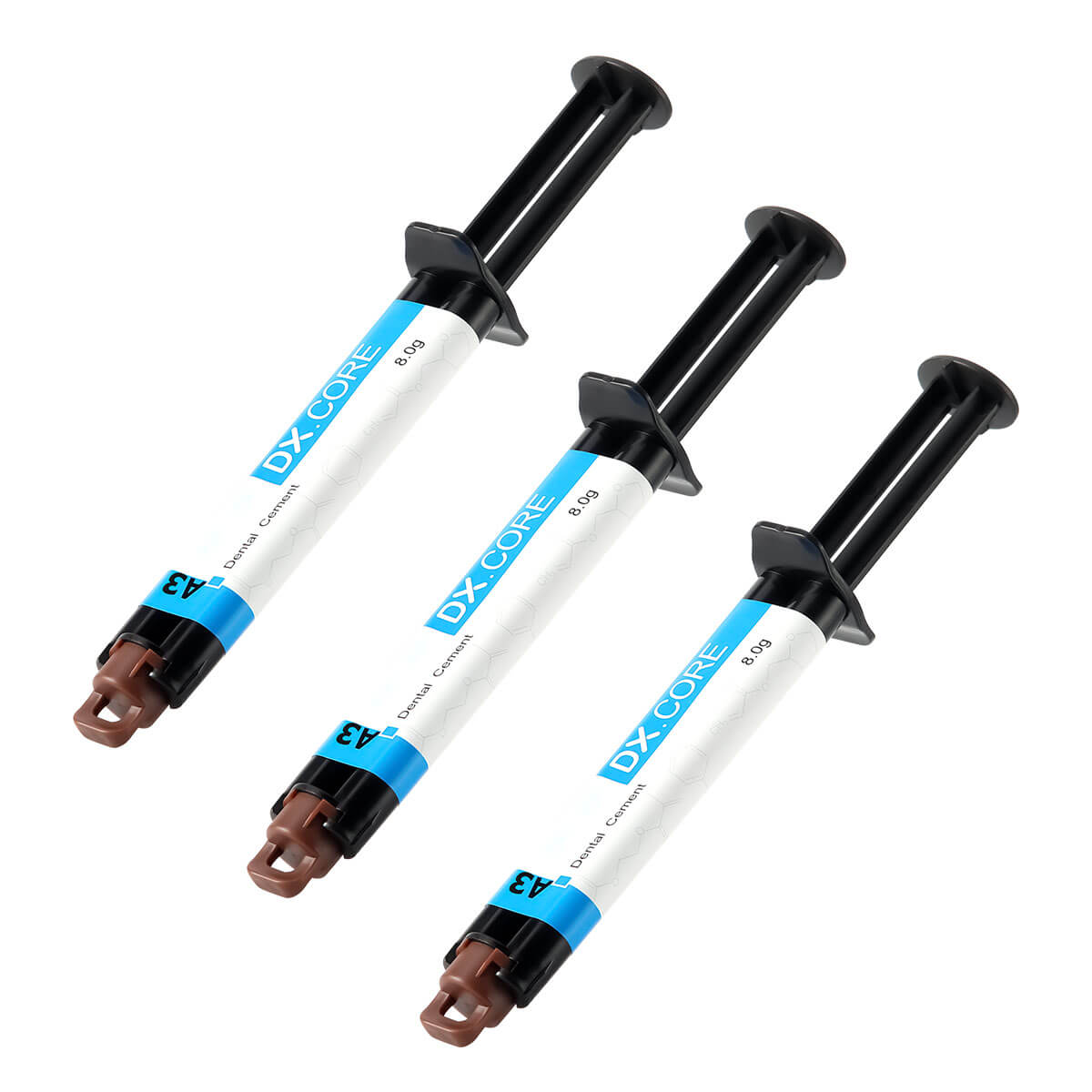 Dental Dual Cure Flowable Composite Resin Core Build Up A2/A3 8g/Syringe