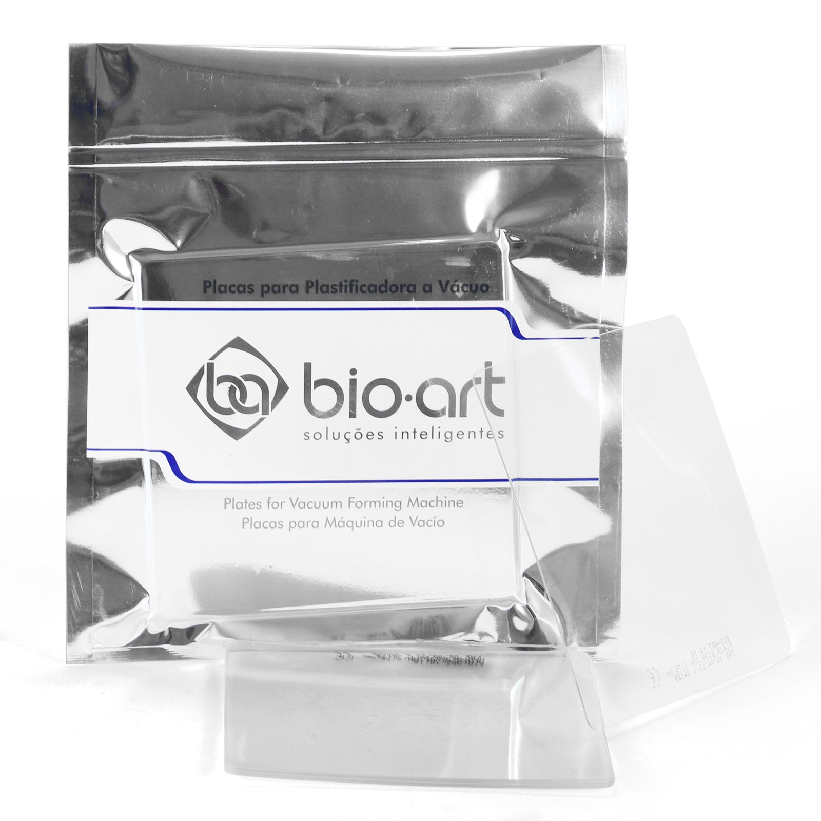 Bio-Art Dental Vacuum Forming BioAlign Plate 0.75/1.0mm Copolyester Square 5"x5" 5pcs/Pack