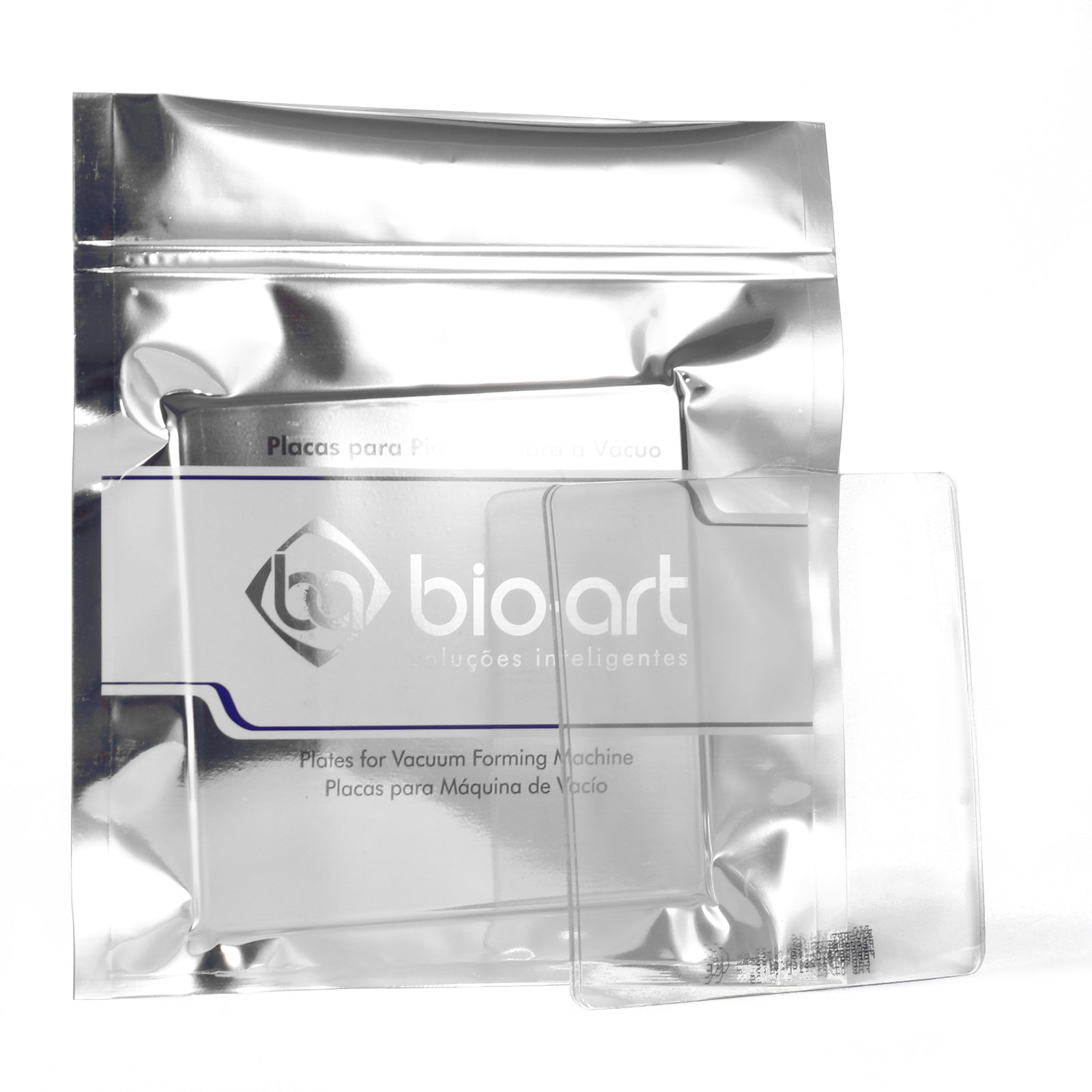 Bio-Art Dental Vacuum Forming BioAlign Plate 0.75/1.0mm Copolyester Square 5"x5" 5pcs/Pack