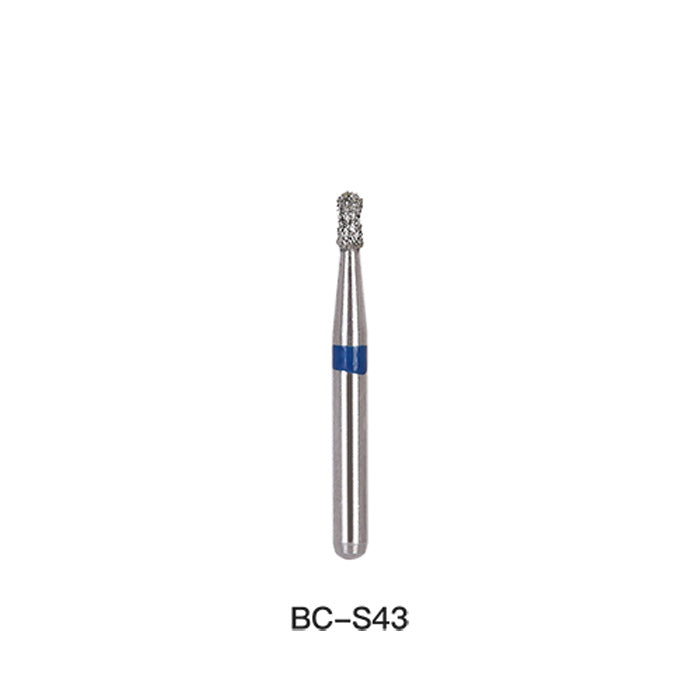 AZDENT Diamond Bur FG BC Series Full Size Round With Collar 5pcs/Pack