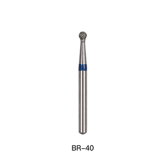 AZDENT Diamond Bur FG BR Series Full Size Round 5pcs/Pack