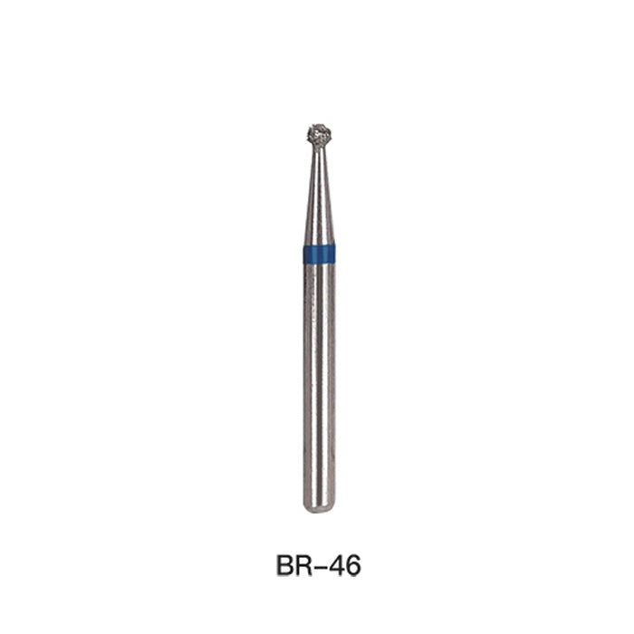 AZDENT Diamond Bur FG BR Series Full Size Round 5pcs/Pack