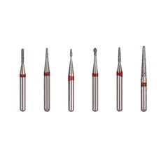 Алмазный бор AZDENT FG CD Series, полный размер, короткий, для детей, 5 шт./упаковка