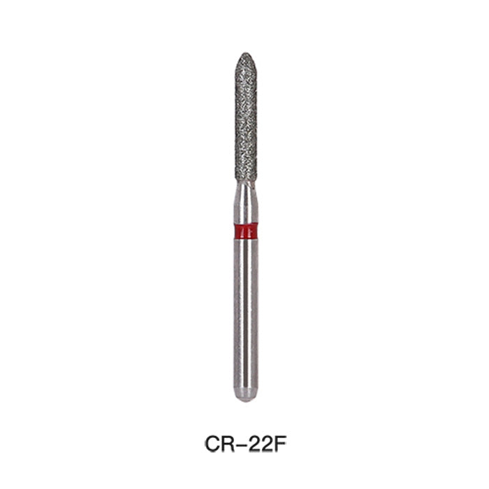 AZDENT Diamond Bur FG CR Series Full Size Round End Cone 5pcs/Pack