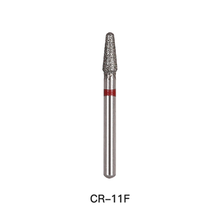 AZDENT Diamond Bur FG CR Series Full Size Round End Cone 5pcs/Pack