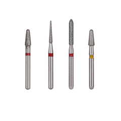 AZDENT Diamond Bur FG CR Series Full Size Round End Cone 5pcs/Pack