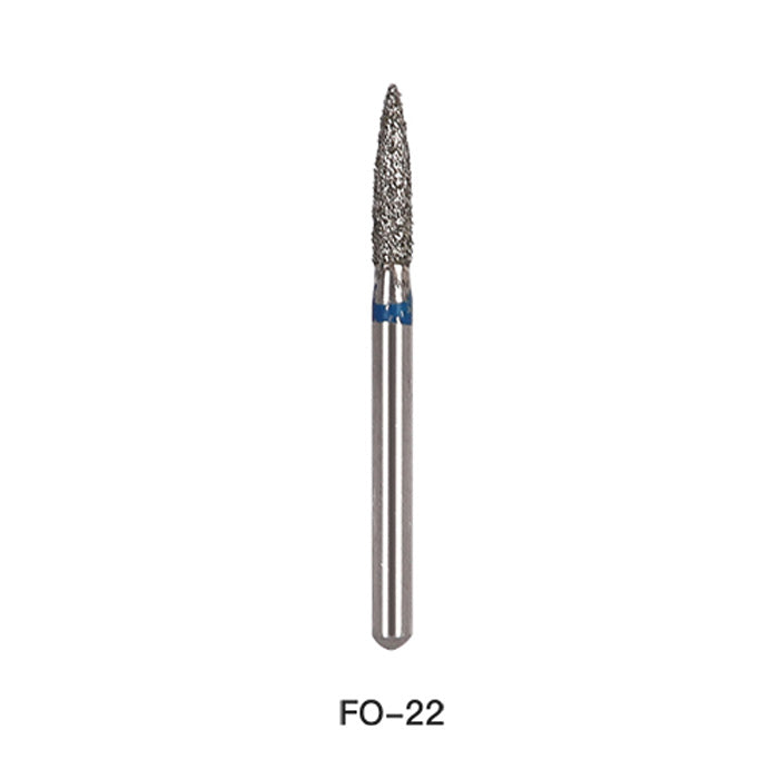 AZDENT Diamond Bur FG FO Series Full Size Flame 5pcs/Pack