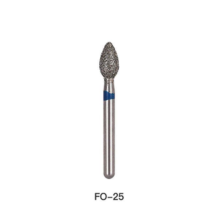 AZDENT Diamond Bur FG FO Series Full Size Flame 5pcs/Pack