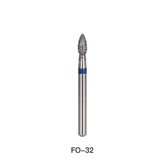 AZDENT Diamond Bur FG FO Series Full Size Flame 5pcs/Pack