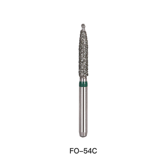 AZDENT Diamond Bur FG FO Series Full Size Flame 5pcs/Pack