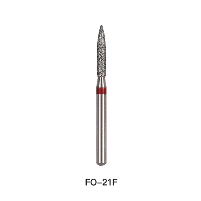 AZDENT Diamond Bur FG FO Series Full Size Flame 5pcs/Pack