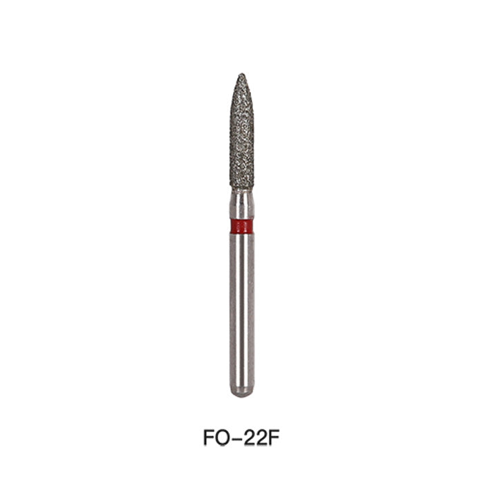 AZDENT Diamond Bur FG FO Series Full Size Flame 5pcs/Pack