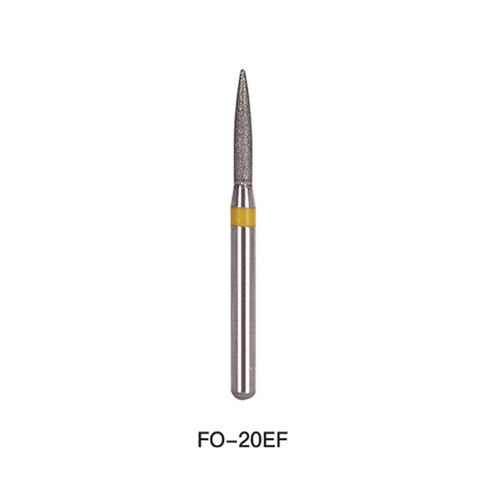 AZDENT Diamond Bur FG FO Series Full Size Flame 5pcs/Pack