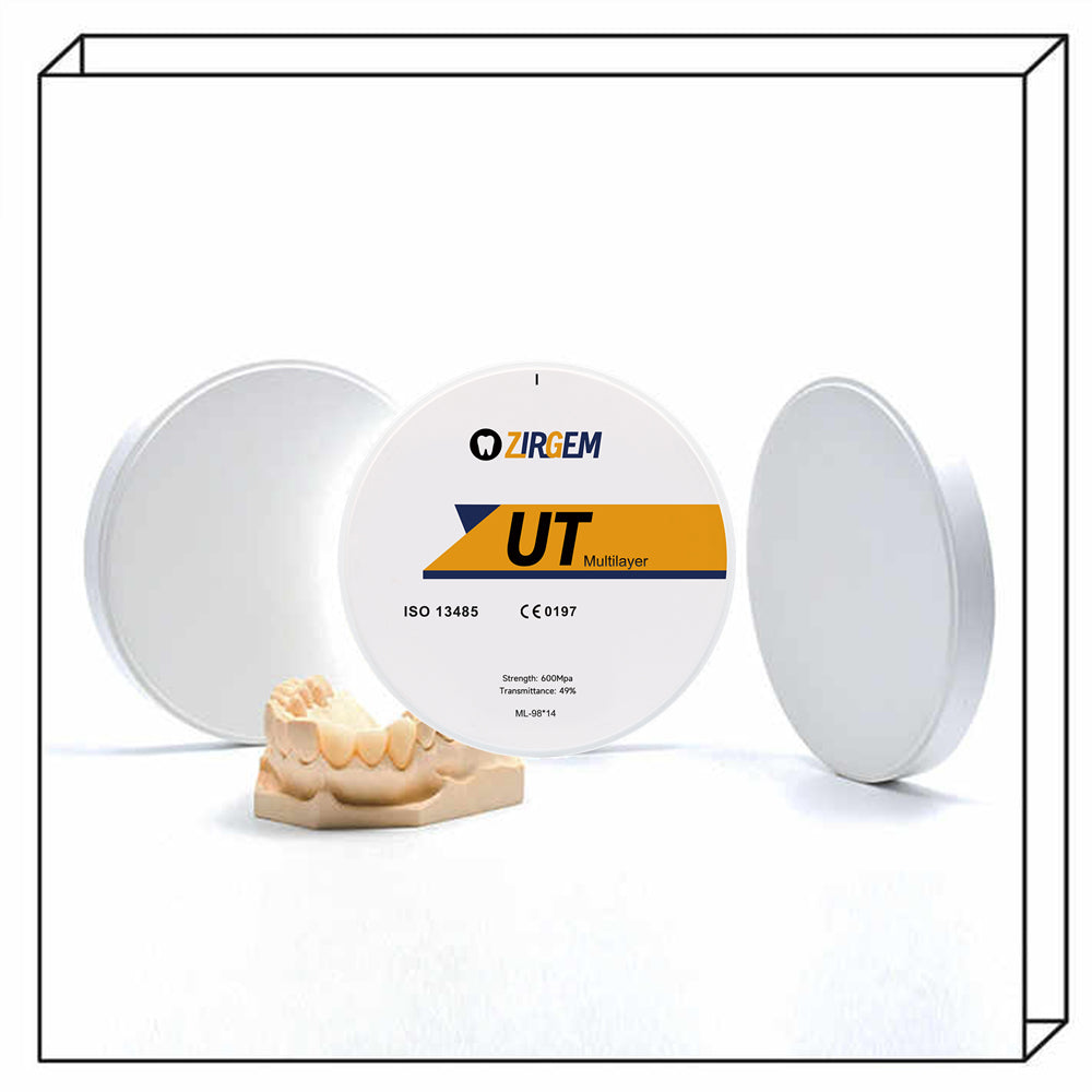 UT Multilayer  Dental Zirconia Block Open System 98mm