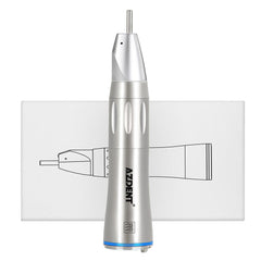 AZDENT 1:1 Fiber Optic Low Speed Straight Nose Cone Handpiece Internal Water