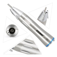 AZDENT 1:1 Fiber Optic Low Speed Straight Handpiece Surgical With External Pipe
