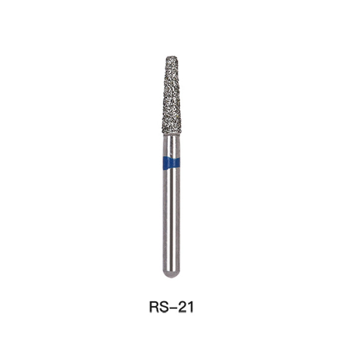 AZDENT Diamond Bur RS Series Full Size Rounded Shoulder 5pcs/Pack