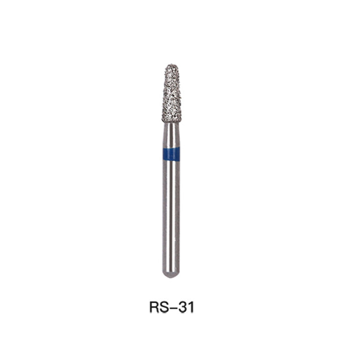 AZDENT Diamond Bur RS Series Full Size Rounded Shoulder 5pcs/Pack