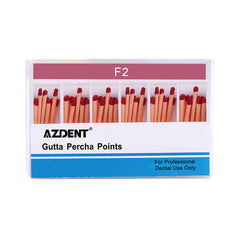 AZDENT Gutta Percha Points F2 Color Coded 60pcs/Box