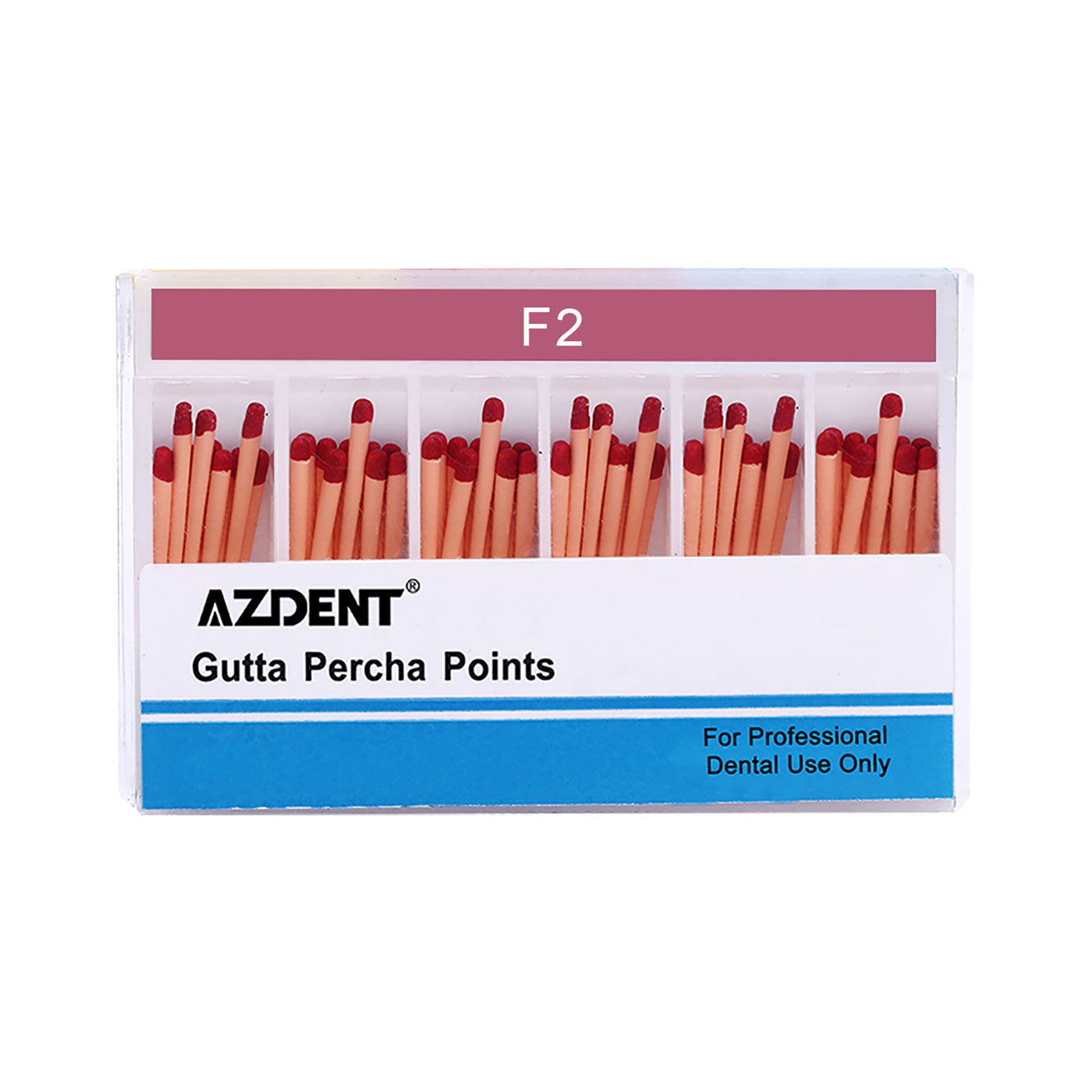 AZDENT Gutta Percha Points F Series Assorted F1, F2, F3 60/Box
