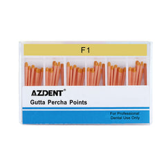 AZDENT Gutta Percha Points F1 Color Coded 60pcs/Box