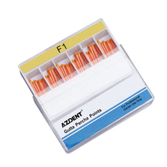 AZDENT Gutta Percha Points F1 Color Coded 60pcs/Box