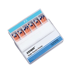 AZDENT Gutta Percha Points F3 Color Coded 60pcs/Box