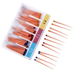 AZDENT Gutta Percha Points F Series Assorted F1, F2, F3 60pcs/Box