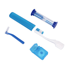 AZDENT Orthodontic Kit Toothbrush Interdental Brush Floss Mirror Wax Traction