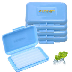 AZDENT Scented Orthodontic Wax Mint 5 Strips/Box. White Wax Strips