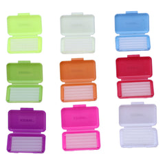 9 Boxes AZDENT Orthodontic Wax Scented Assorted 5 Strips/Box. White Wax Strips