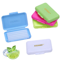 5 Boxes AZDENT Orthodontic Wax Scented Assorted 5 Strips/Box. White Wax Strips
