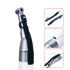 Dental Mini Wireless LED Endo Motor 16:1 Reduction Contra Angle 6 Memory Set