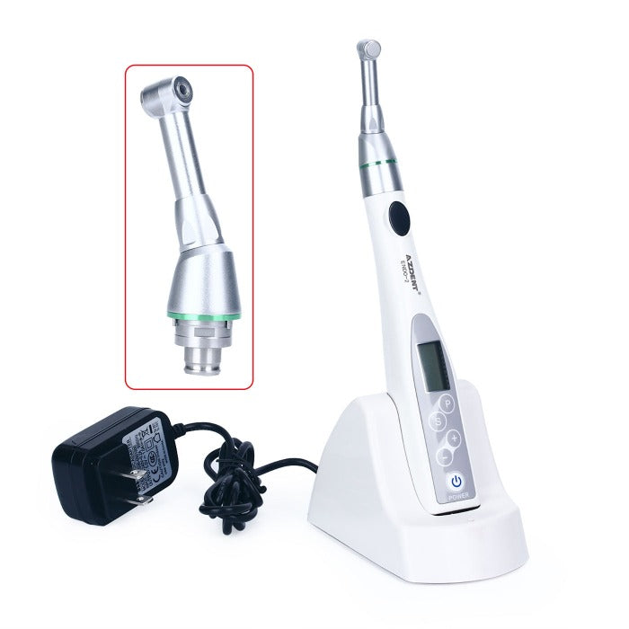AZDENT Dental Mini Cordless Endo Motor Treatment ENDO-2 с 16:1 Contra Angle 9 программ с функцией возвратно-поступательного движения