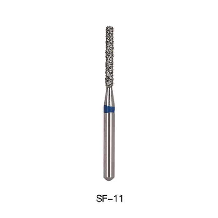 AZDENT Diamond Bur SF Series Full Size Flat End Cylinder 5pcs/Pack
